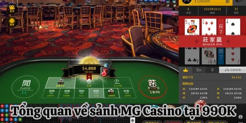 Tổng quan về sảnh game MG Casino tại 99OK