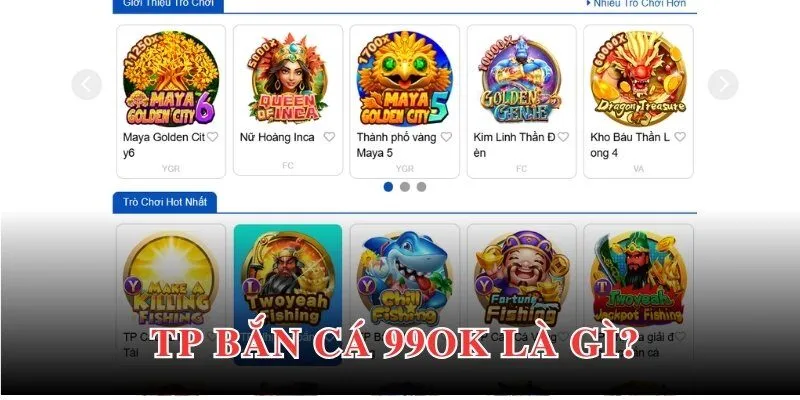 TP bắn cá 99OK cập nhật hệ sinh thái game đẳng cấp, hiện đại 