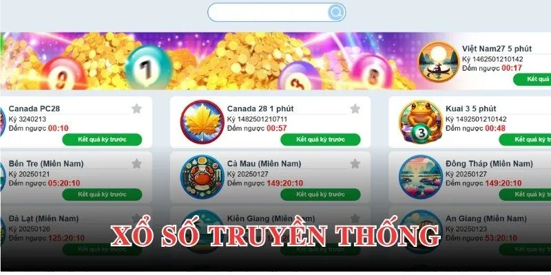 Các bộ môn cá cược ấn tượng có tại TP Lottery 99OK